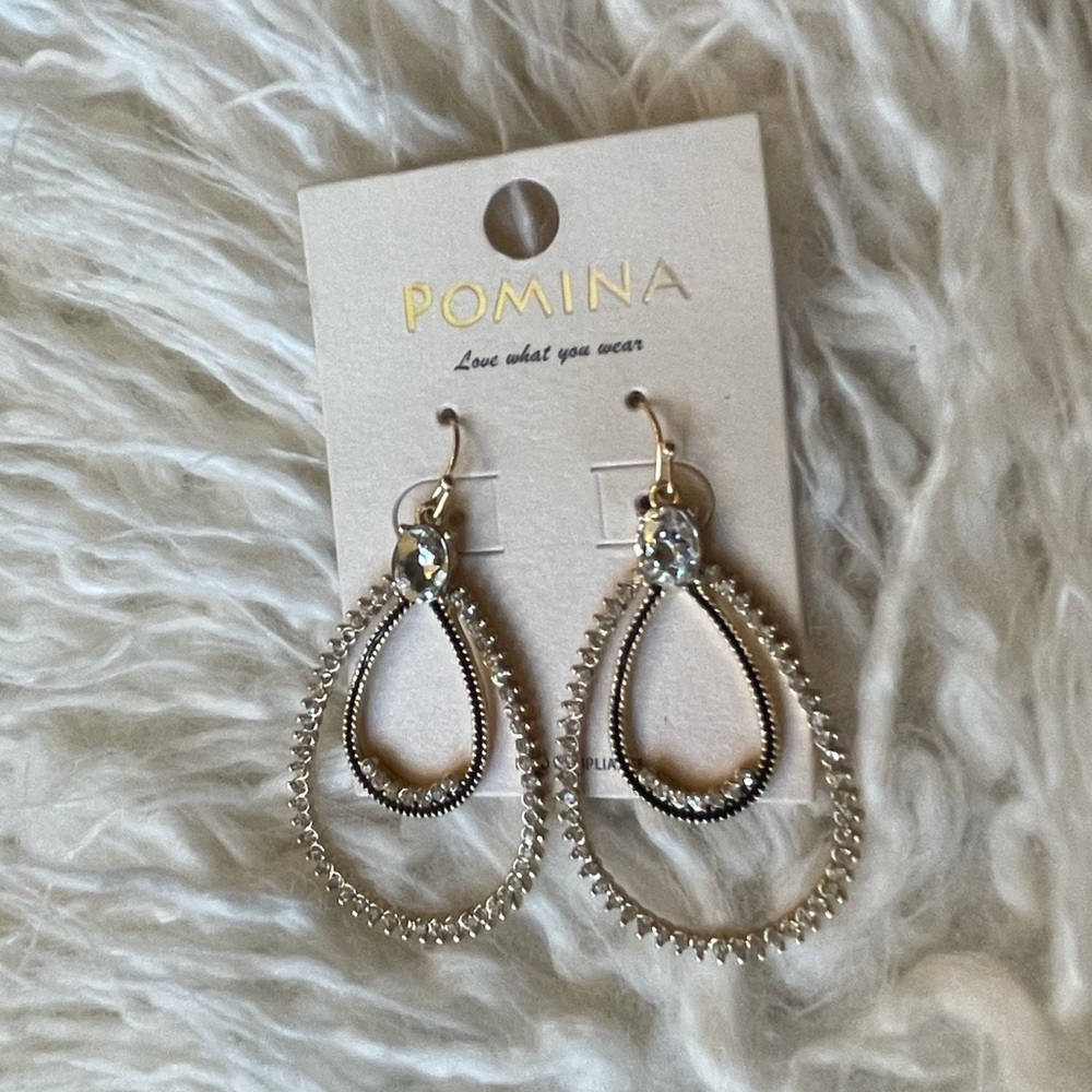 Crystal Teardrop Earrings